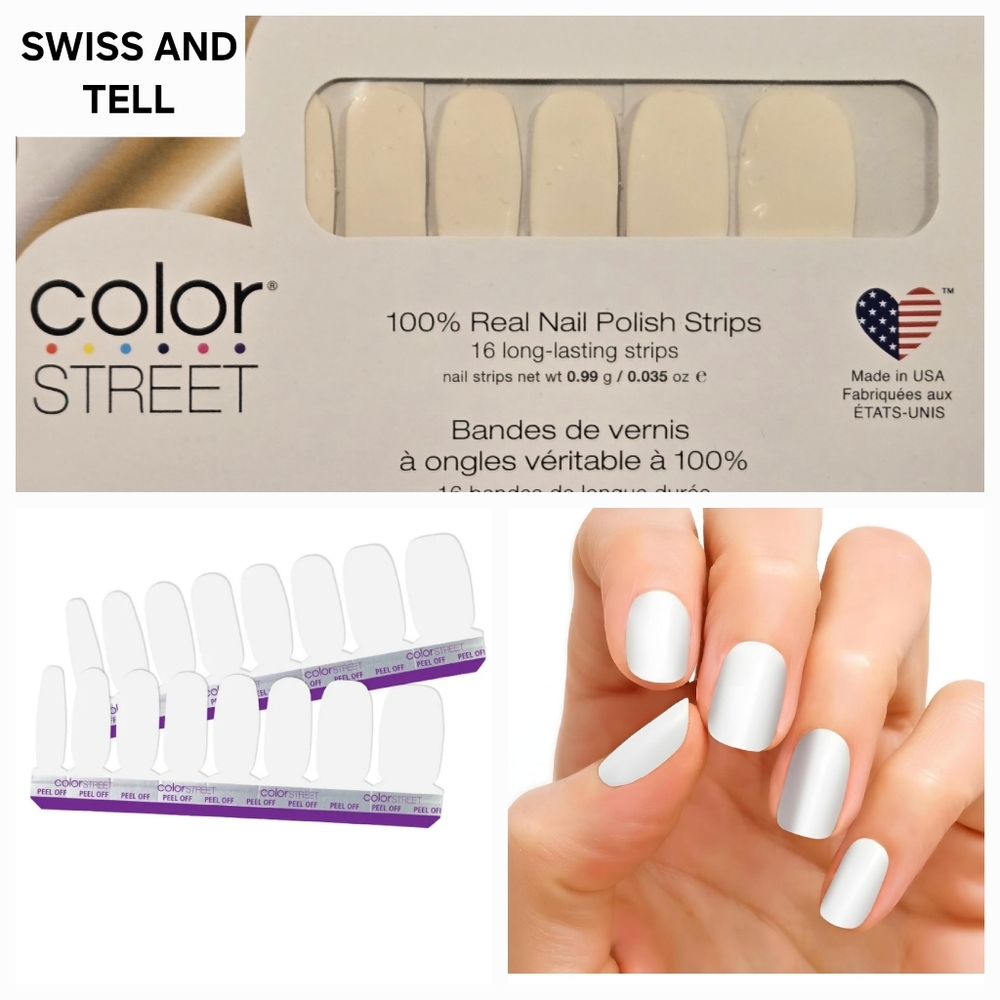 Color Street Polish Strip - Swiss and Tell